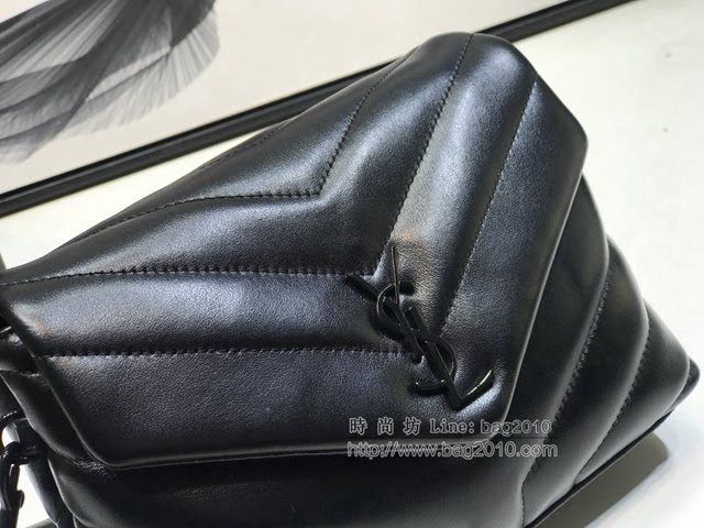 YSL爆款女士包包 聖羅蘭經典款LouLou Y小號形挎包 YSL肩背斜挎包 467072  jjh1173